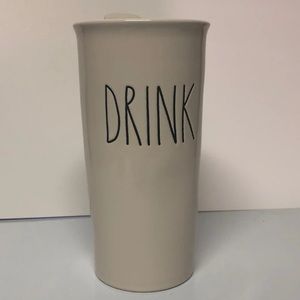 Rae Dunn “Drink” Coffee on the go mug